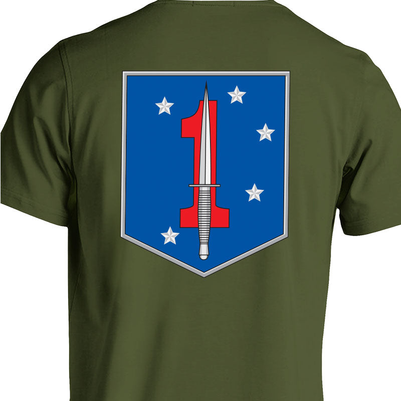 1st Marine Raider Bn USMC Unit T-Shirt