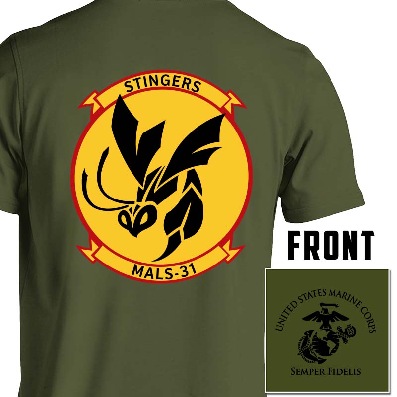 MALS-31 Stingers USMC Unit T-Shirt