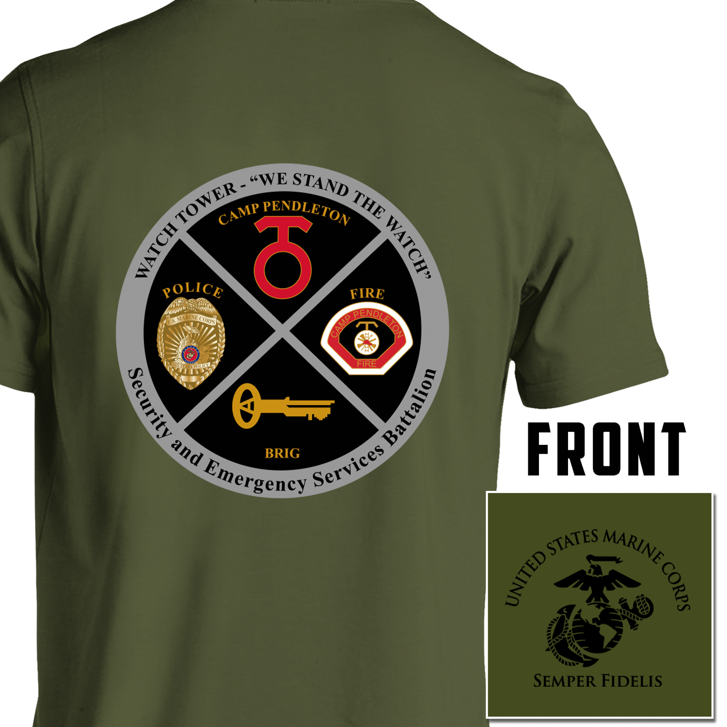MSG DET Georgetown Guyana Unit T-Shirt