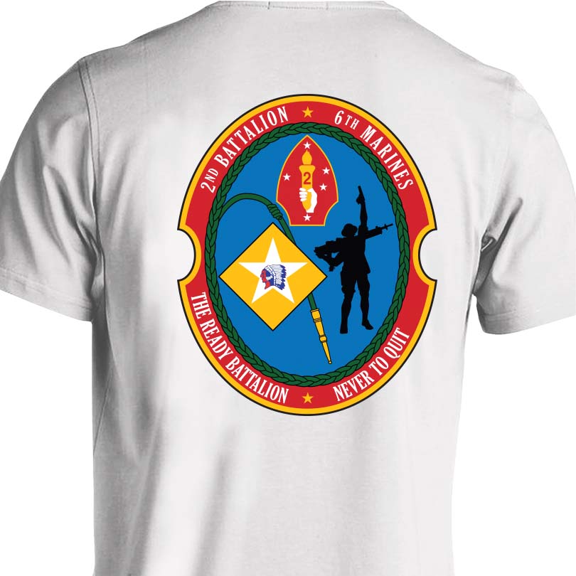 2nd Bn 6th Marines Unit T-Shirt
