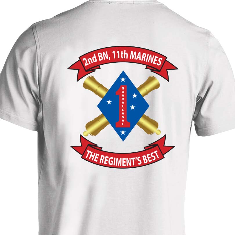 2nd Bn 11th Marines Unit T-Shirt