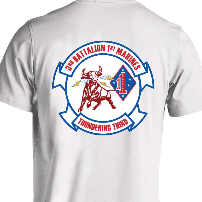 3rd Bn 1st Marines Unit T-Shirt