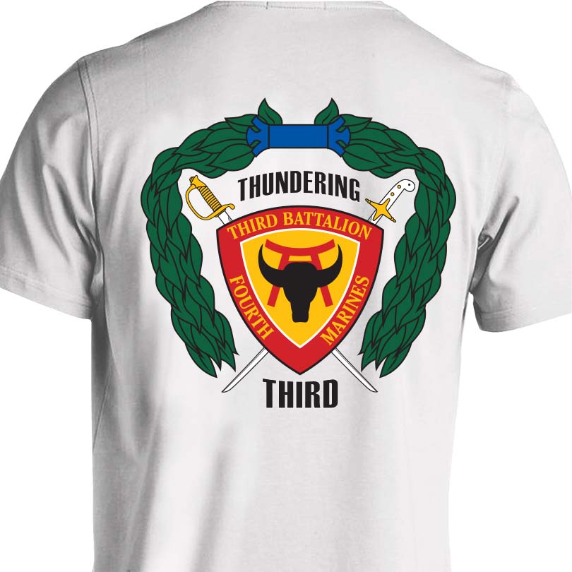 3rd Bn 4th Marines Unit T-Shirt