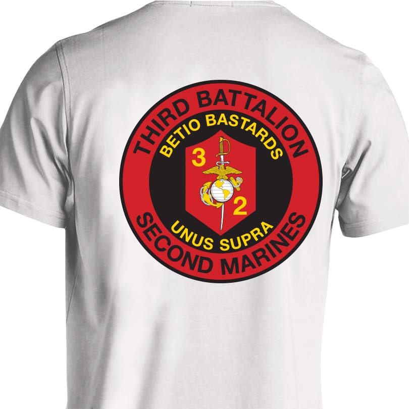 3rd Bn 2nd Marines Unit T-Shirt