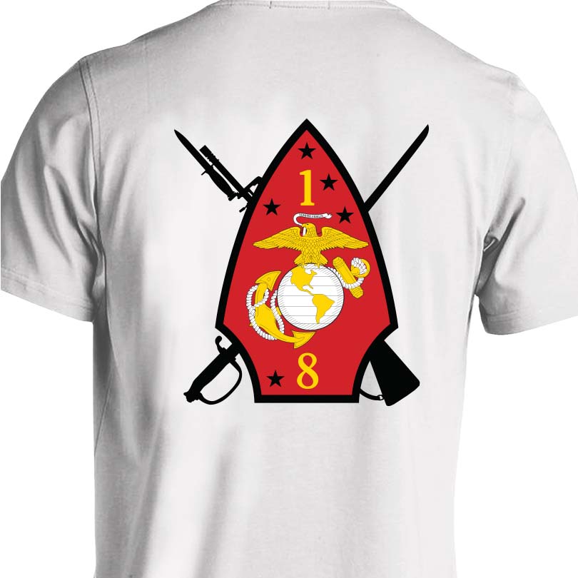 1st Bn 8th Marines Unit T-Shirt