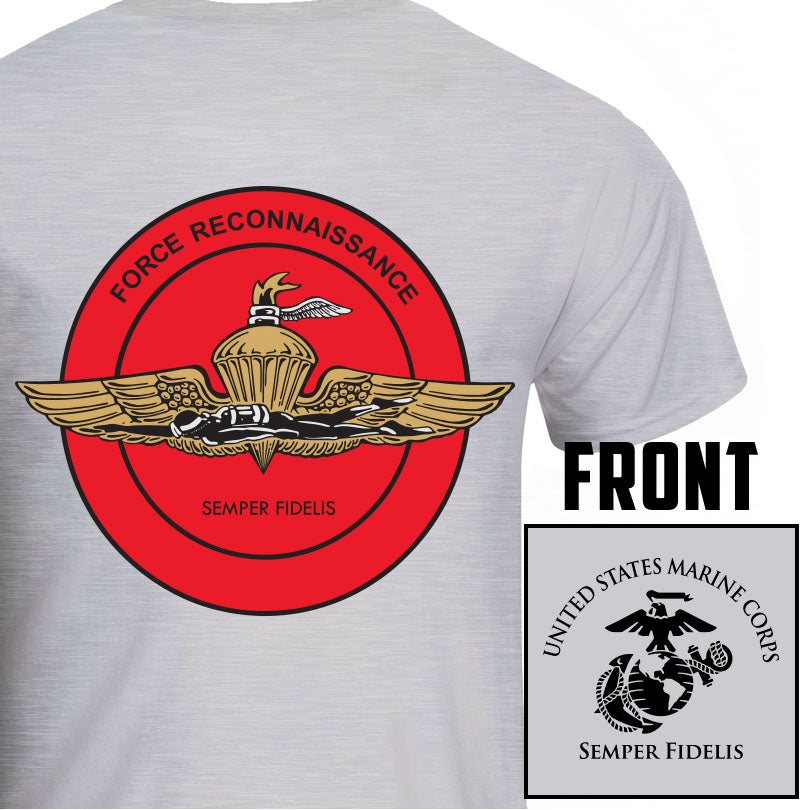 Force Reconnaissance USMC Unit T-Shirt - Force Recon