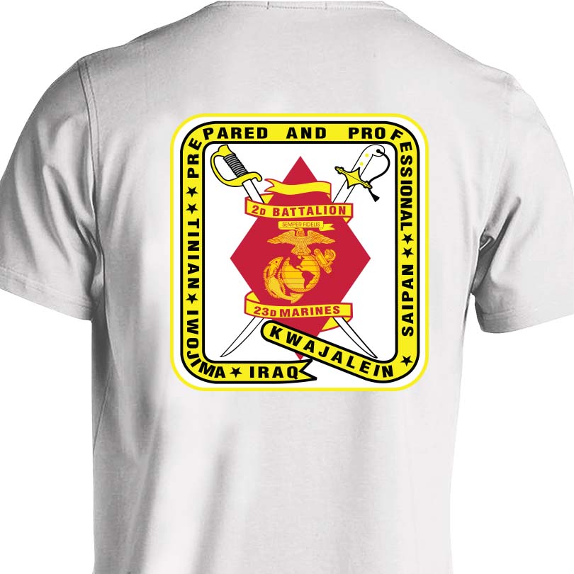 2nd Bn 23rd Marines Unit T-Shirt