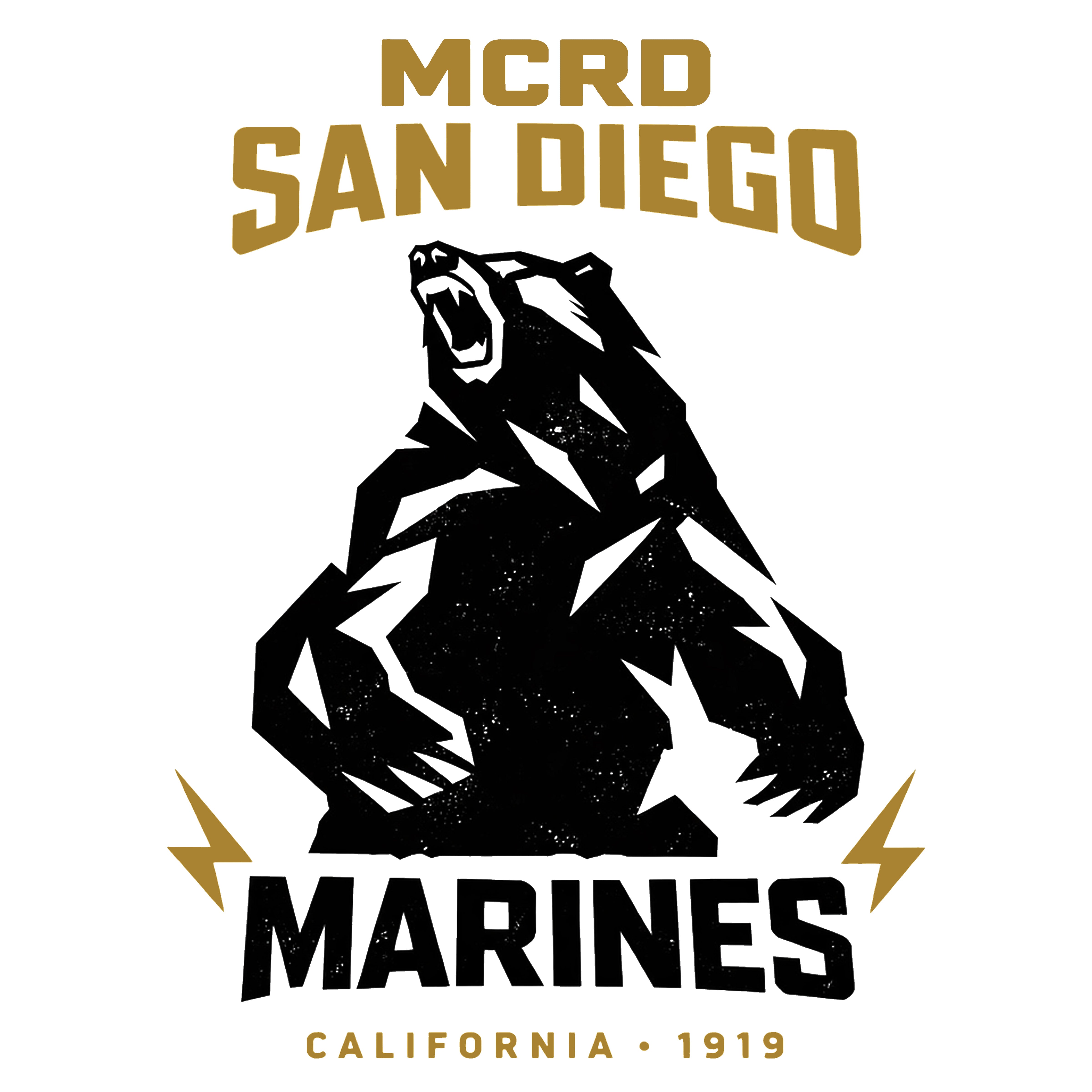 United States Marine Corps MCRD San Diego California bear