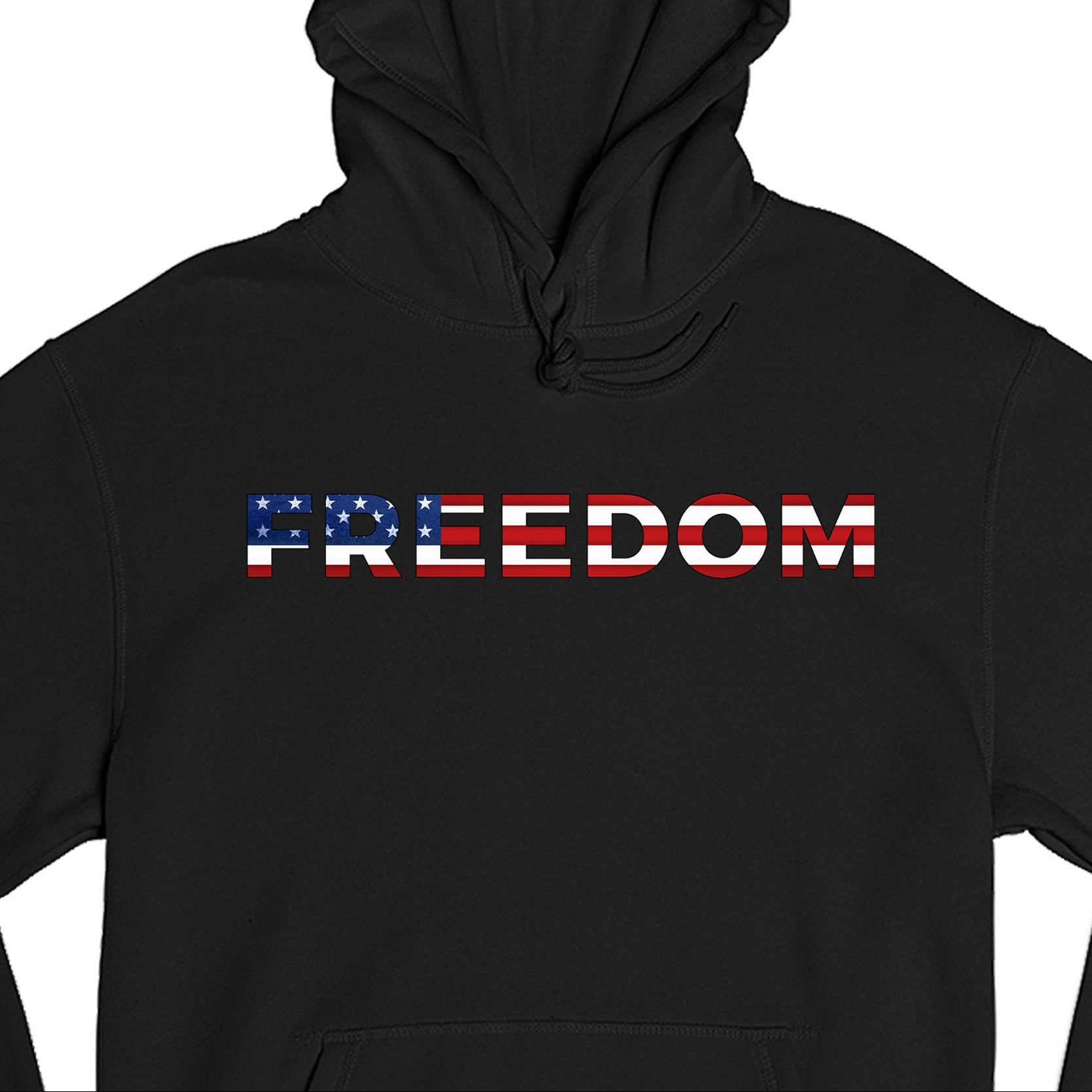 America's 250th birthday hoodie. USA 250 years anniversary hoodie with freedom design and American flag. Black Patriotic Hoodie