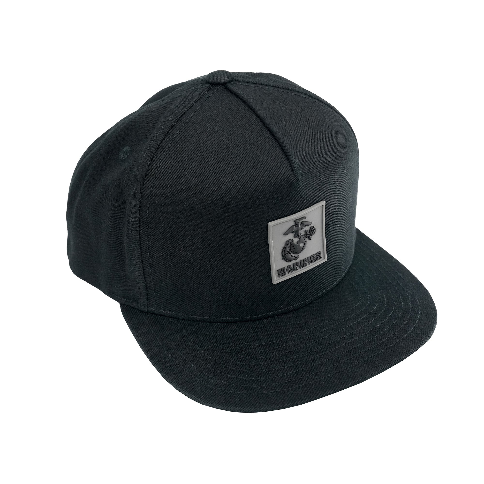 USMC The Few, The Proud Flat Billed Hat <br> Snapback 5-Panel