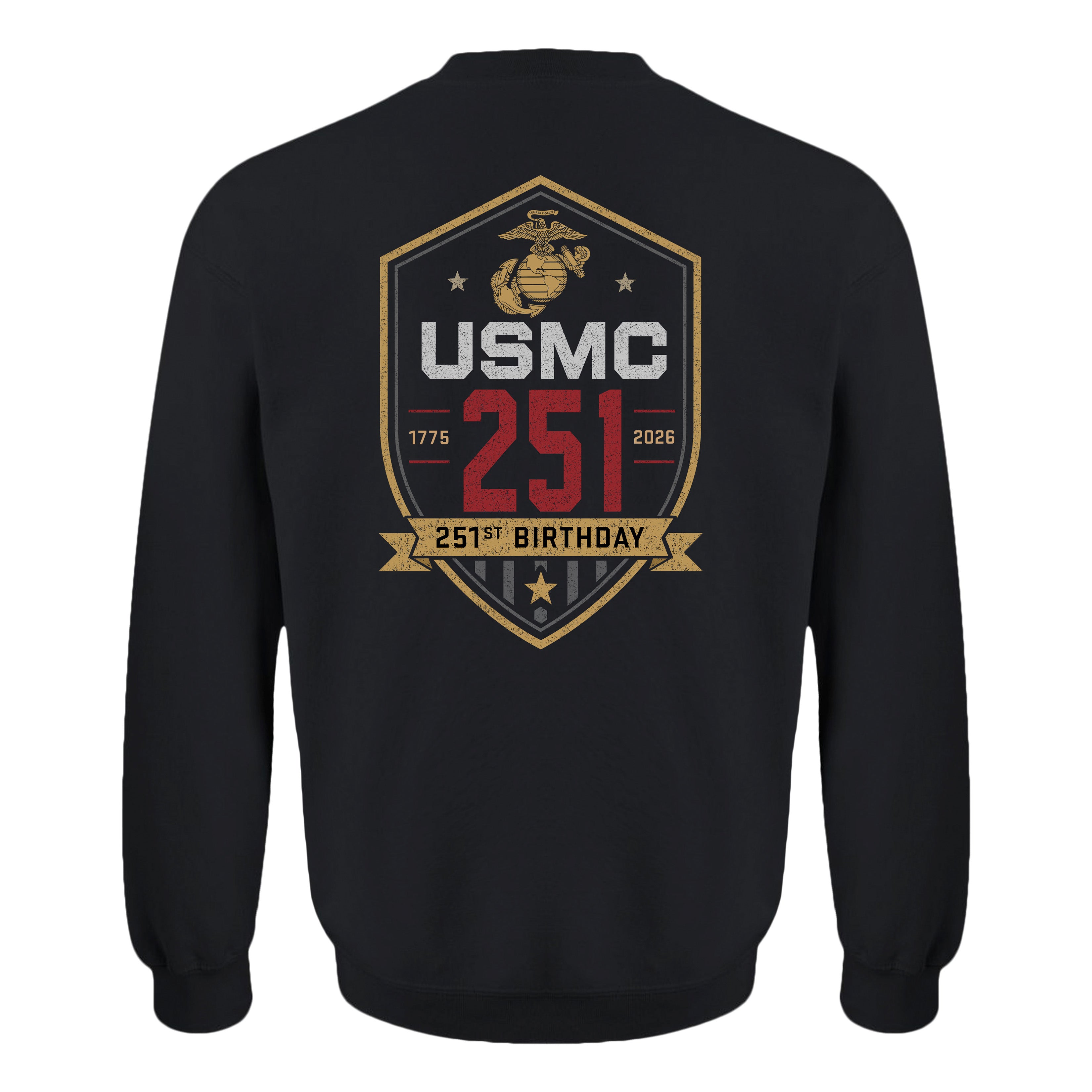 USMC 251st Birthday Sweatshirt (1775–2026)