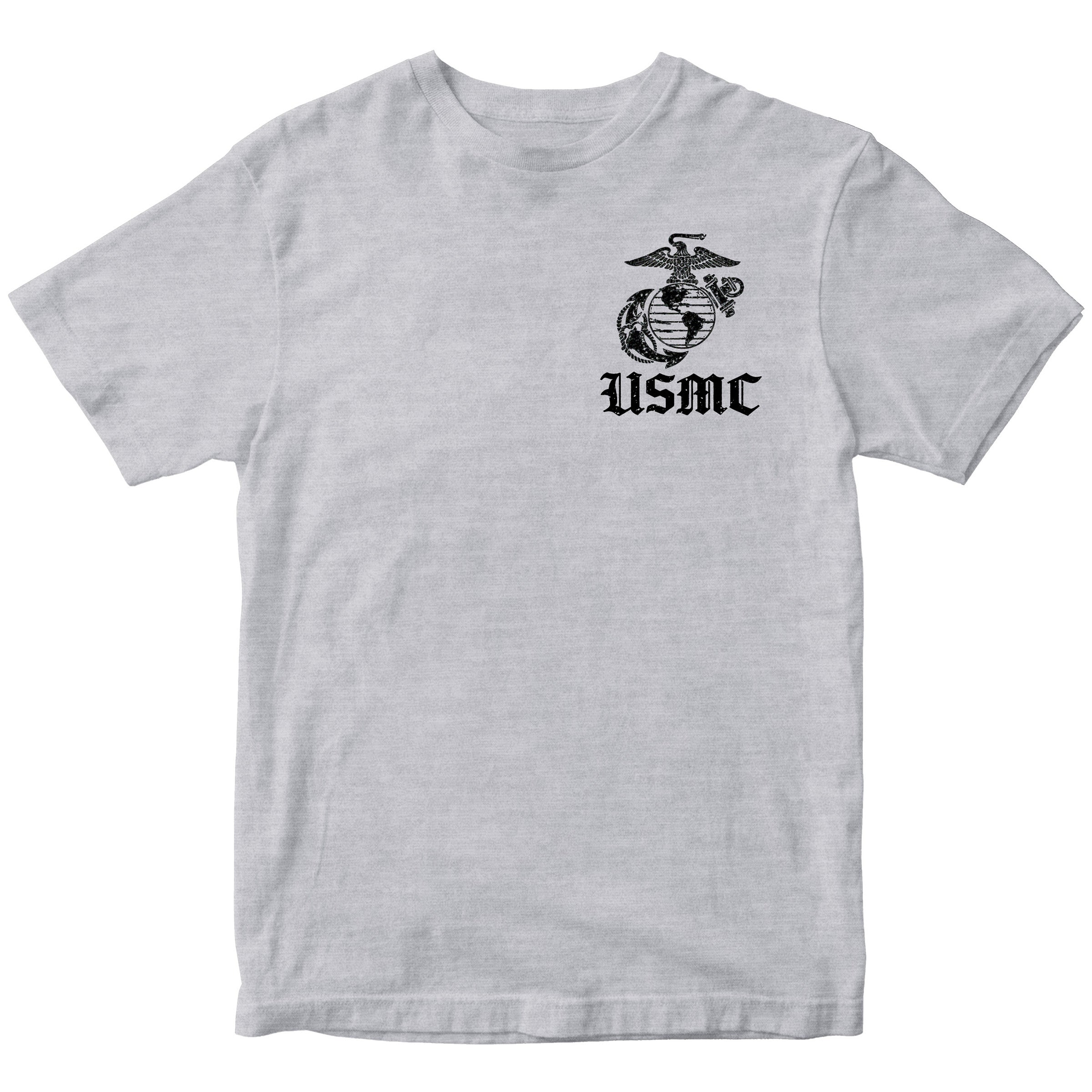 USMC Oath of Enlistment T-shirt with Eagle Globe and Anchor