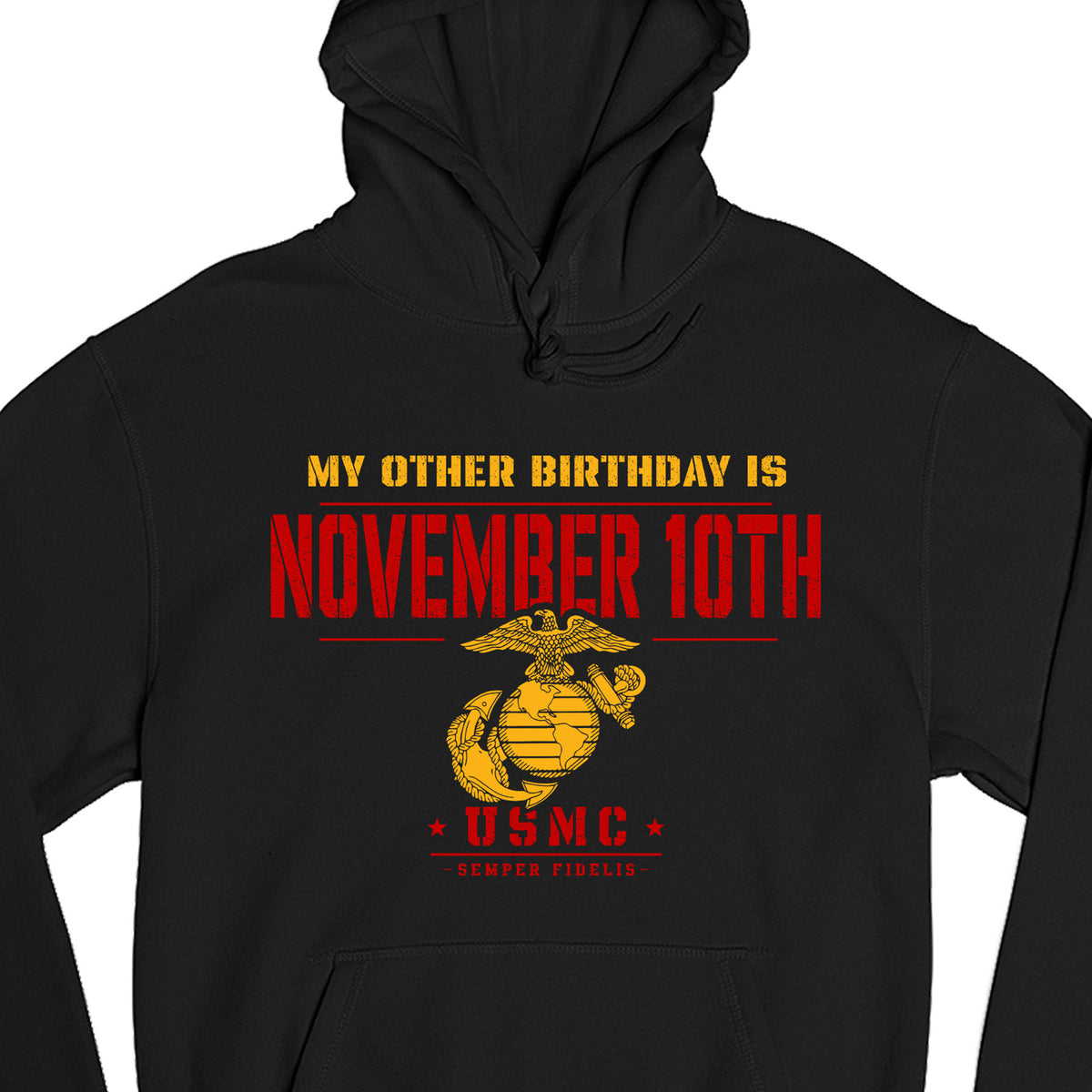Marines November 10th Semper Fi Birthday Hoodie