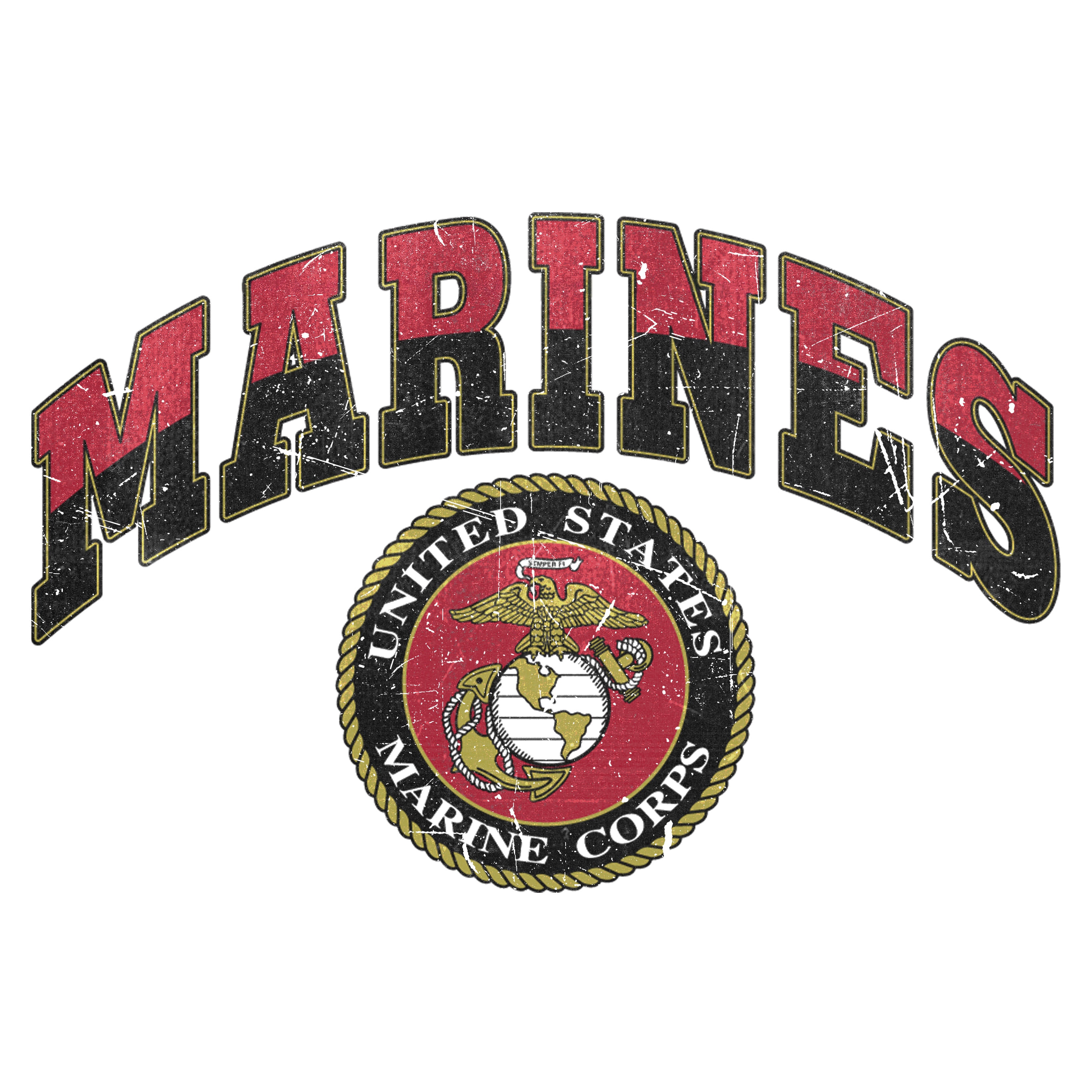 Marines Vintage Classic Seal Performance T-shirt