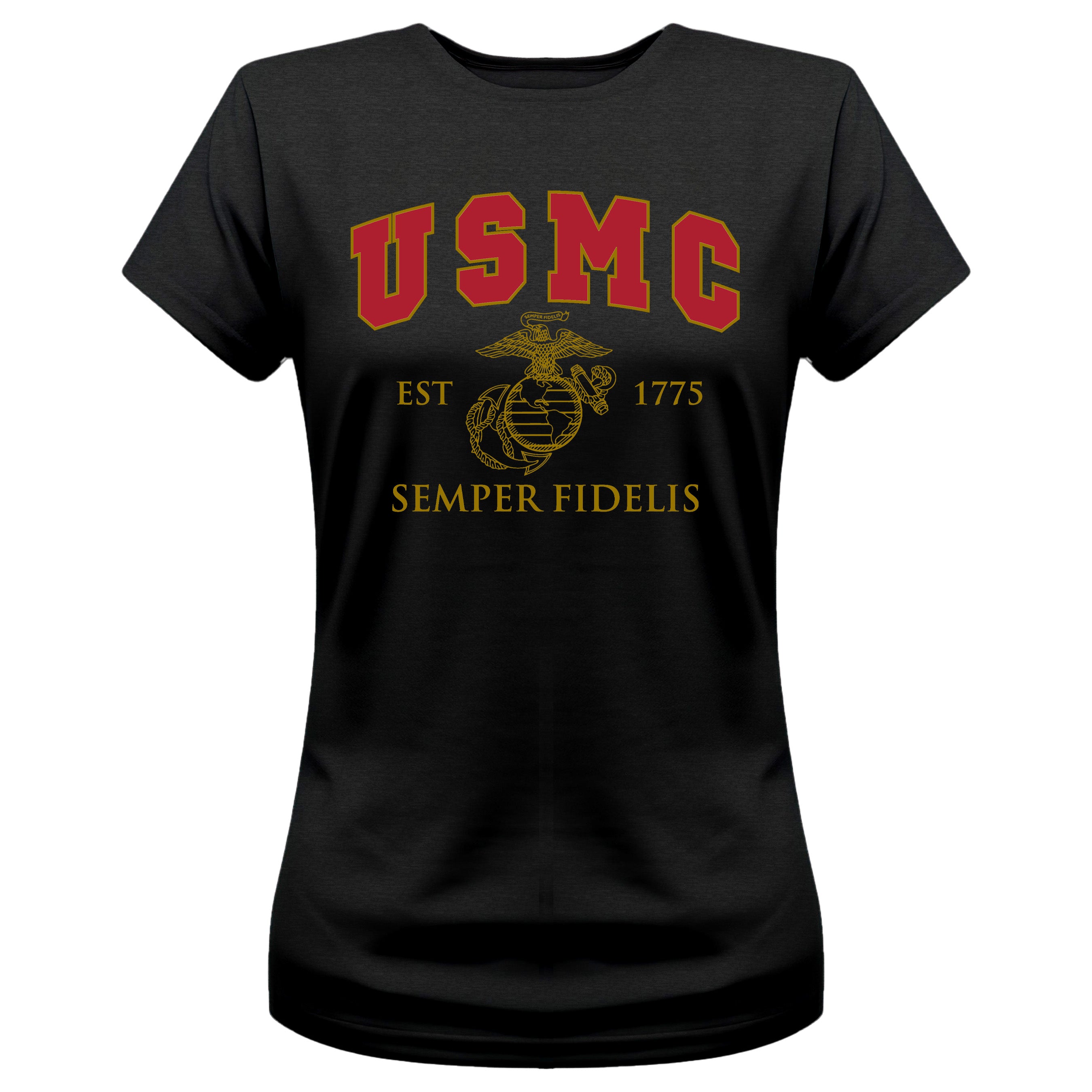 Ladies' USMC T-Shirt - Marine Corps Shirt for Women