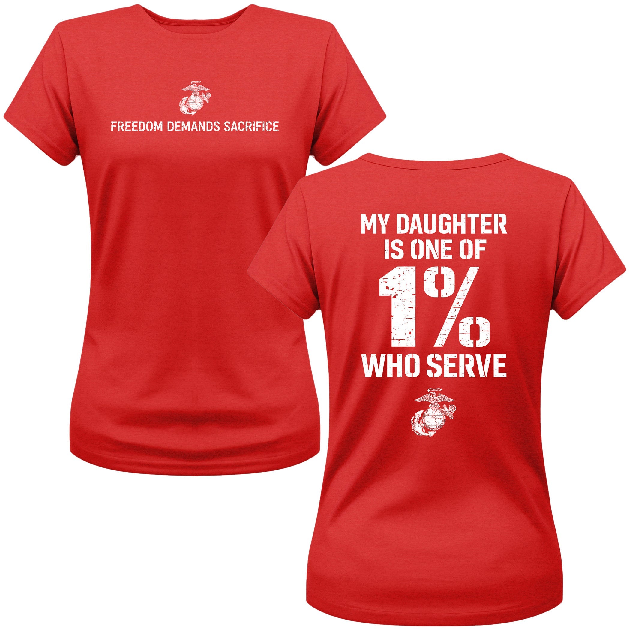 My Son/Daughter Is One of the 1% Who Serve Women's T-Shirt