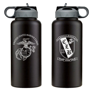 17 Oz Combat Logistics Battalion-11 (CLB-11) USMC Marine Corps Water Bottle