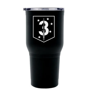 3rd MSOB USMC Unit logo tumbler, 3rd Marine Special Forces coffee cup, 3rd MSOB USMC, Marine Corp gift ideas, USMC Gifts for women 