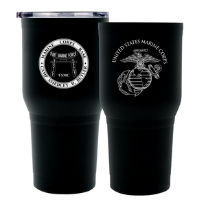 Marine Corps Base Camp Smedley D. Butler USMC Stainless Steel Marine Corps Tumbler