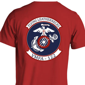 VMFA-122 USMC Unit T-Shirt, VMFA-122 logo, USMC gift ideas for men, Marine Corp gifts men