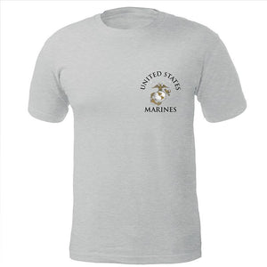 USMC shirt, Marine Corp t-shirt, USMC gifts for men or women, What Doesn't Kill You Makes You Stronger What Doesn't Kill You Makes You Stronger Except Marines Black T-Shirt  Grey T-Shirt