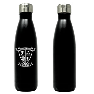 3rd Battalion 6th Marines logo water bottle, 3rd Battalion 6th Marines hydroflask, 3d Battalion 6th Marines USMC, Marine Corp gift ideas, USMC Gifts for women flask, big USMC water bottle,  Marine Corp water bottle 17 Oz