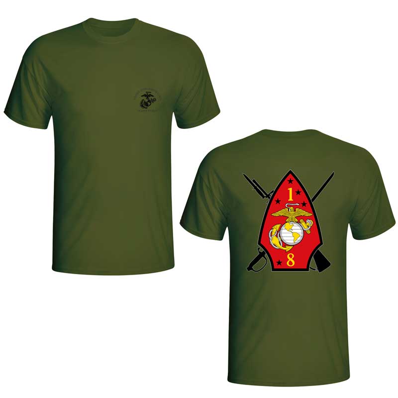 1st Bn 8th Marines Unit T-Shirt