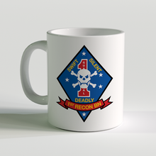 1st Recon Bn, 1st Recon Bn Coffee Mug, swift silent deadly