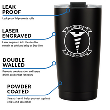 HMH-462 USMC Tumbler-Great USMC Gift Idea