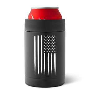 Can Koozie, American Flag can koozie, patriotic can koozie, stainless steel can koozie