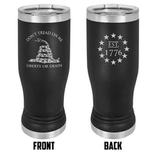 Gadsden Flag 20 oz USMC Black Double Wall Vacuum Insulated Stainless Steel gadsden flag Tumbler Travel Mug