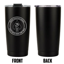 Marine Forces Special Operations Command (MARSOC) USMC Unit Logo Laser Engraved Stainless Steel Marine Corps Tumbler - 20 oz