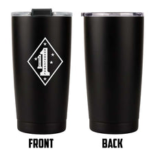 First Marine Regiment Unit USMC Unit logo tumbler, 1st Marine Regiment USMC Unit Logo coffee cup, 1st Marine Regiment USMC, Marine Corp gift ideas, USMC Gifts for women or men 20 oz