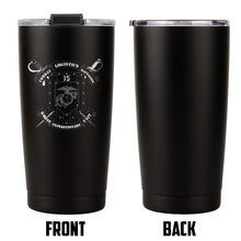 Combat Logistics Battalion-15 (CLB-1) USMC Stainless Steel Marine Corps 20 Oz Tumbler