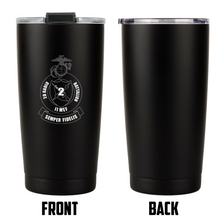 2D Radio Bn USMC Tumbler - 20 oz