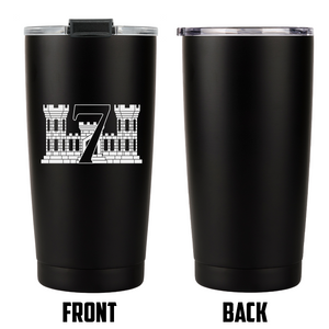 7th Engineer Support Battalion (7th ESB) USMC Unit logo tumbler, 7th ESB coffee cup, 7th ESB USMC, Marine Corp gift ideas, USMC Gifts for men or women 20 Oz Tumbler