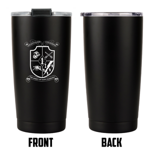 5th Battalion 11th Marines (5/11) USMC Unit logo tumbler, Fifth Battalion Eleventh Marines coffee cup, 5/11 USMC Unit Logo Coffee Tumbler, Marine Corp gift ideas, USMC Gifts for women 20 Oz Tumbler