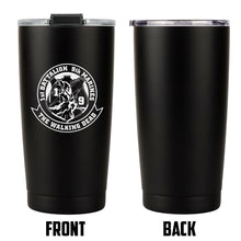 1st Battalion 9th Marines USMC Unit Logo tumbler, 1st Battalion 9th Marines  (1/9 USMC Unit) coffee cup, 1st Battalion 9th Marines USMC, Marine Corp gift ideas, USMC Gifts for women or men- 20 Oz