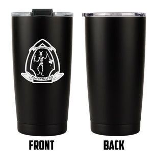 1st Battalion 2d Marines Bravo Company  USMC Unit Logo tumbler, Bravo Company 1st Battalion 2nd Marines  (1/2 USMC Unit) coffee cup, 1st Battalion 2d Marines Bravo Co  USMC, Marine Corp gift ideas, USMC Gifts for women or men- 20 Oz