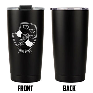 3rd Light Armored Reconnaissance Battalion (3d LAR) USMC Unit Logo Laser Engraved Stainless Steel Marine Corps Tumbler - 20 oz