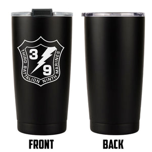 3rd Battalion 9th Marines (3/9) USMC Stainless Steel Marine Corps 20 Oz Tumbler