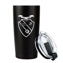 4th Tank Battalion- USMC Stainless Steel Marine Corps Tumbler