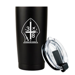 3d Battalion 8th Marines (3/8) USMC Stainless Steel 20 Oz Marine Corps Tumbler