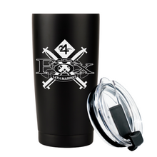 Fox Co 2nd Battalion 14th Marines Unit Logo Tumblers- 20 OZ