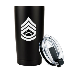 PICK YOUR RANK! 20 oz USMC Tumbler