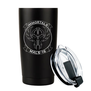 MALS-16 USMC Unit Logo Tumblers- 20 OZ