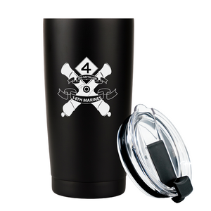 3rd Battalion 14th Marines logo tumbler, 3rd Battalion 14th Marines coffee cup, 3d Battalion 14th Marines USMC, Marine Corp gift ideas, USMC Gifts for women 20oz