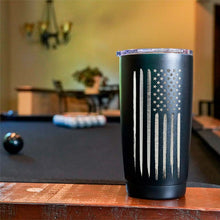 20 oz American Flag Insulated Stainless Steel Tumbler