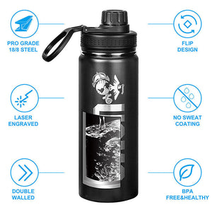 20oz Marine Corps Water Bottle