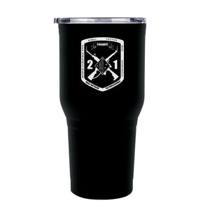 2d Battalion 1st Marines (2/1) USMC Unit logo tumbler, Second Battalion First Marines coffee cup, First Battalion Second Marines USMC, Marine Corp gift ideas, USMC Gifts for women 30 Oz Tumbler